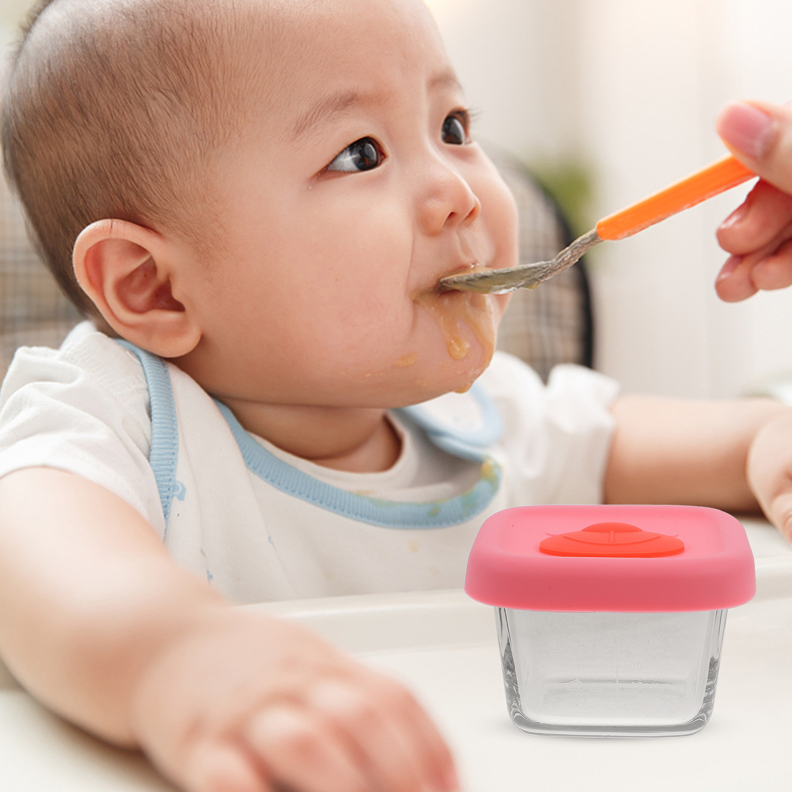 Baby Kitchen Food - Baby Scale Food Bowl 140Ml Lid