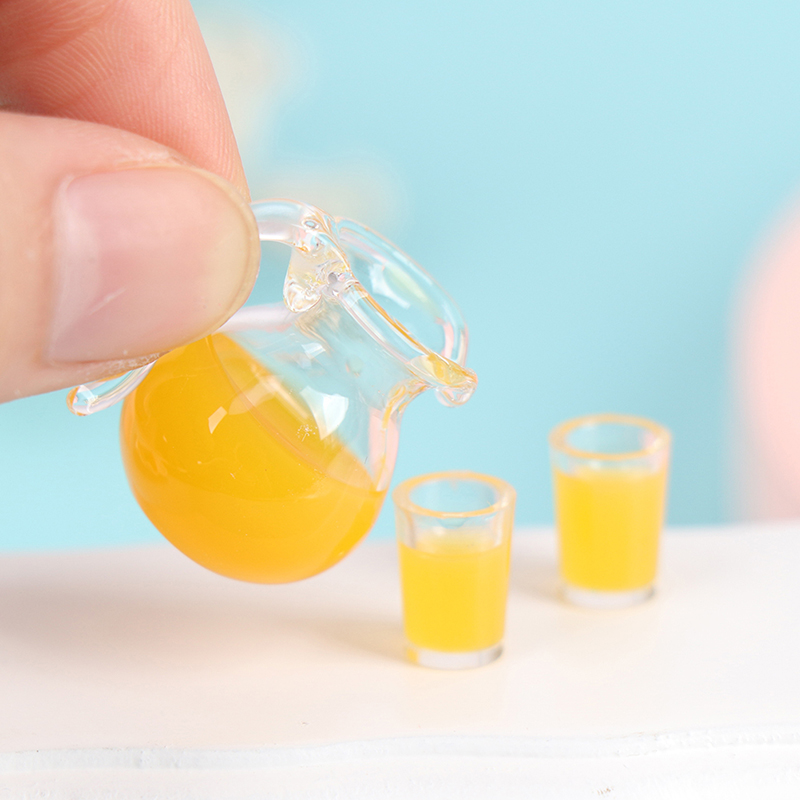 Baby Kitchen Food - 3Pcs/set 1:12 Dollhouse Miniature Food Drink
