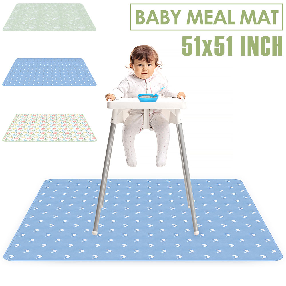 Baby Food Eating Chair - Baby Play Mat 51 Inch Waterproof