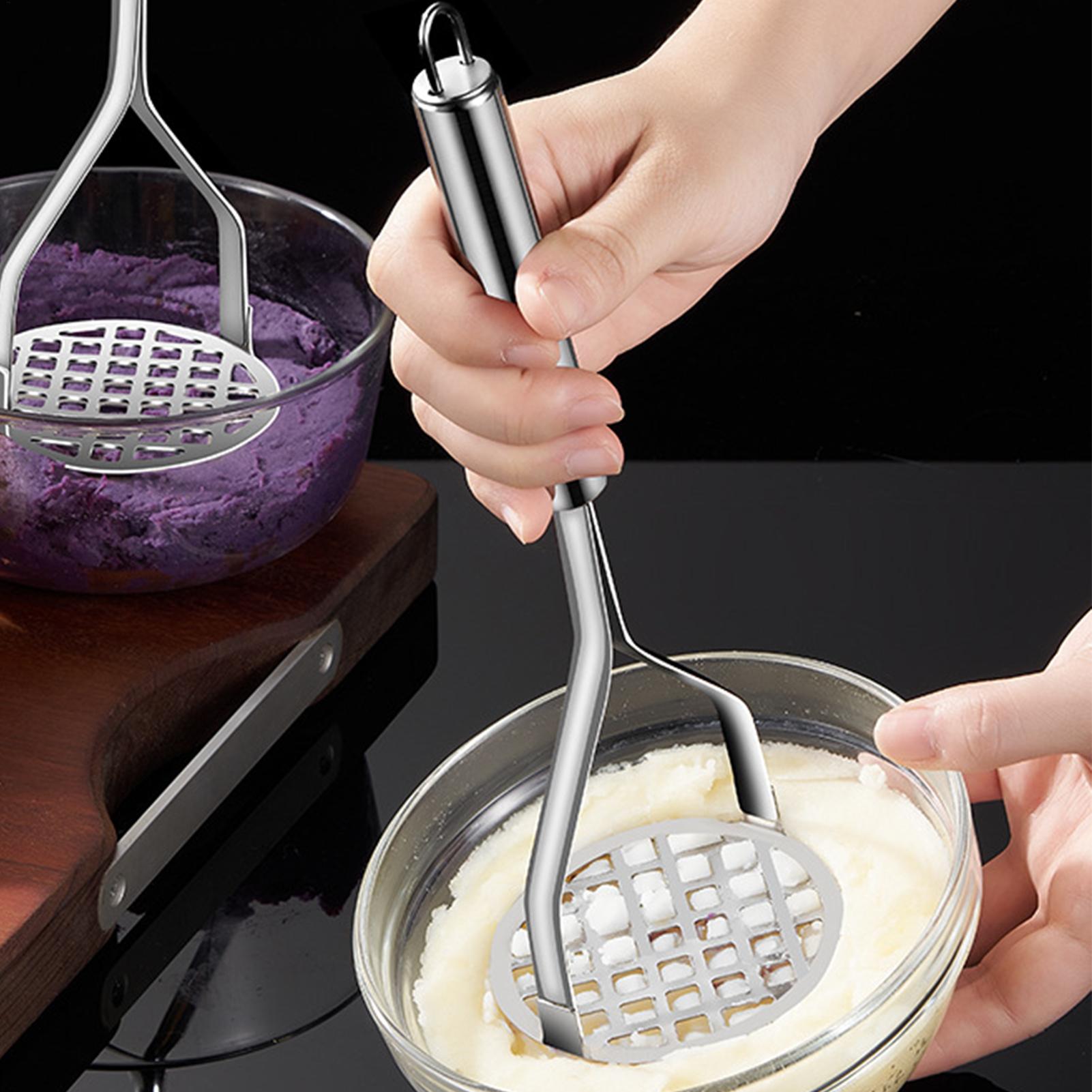 Baby Food Grater - Stainless Steel Potato Masher Manual Potato