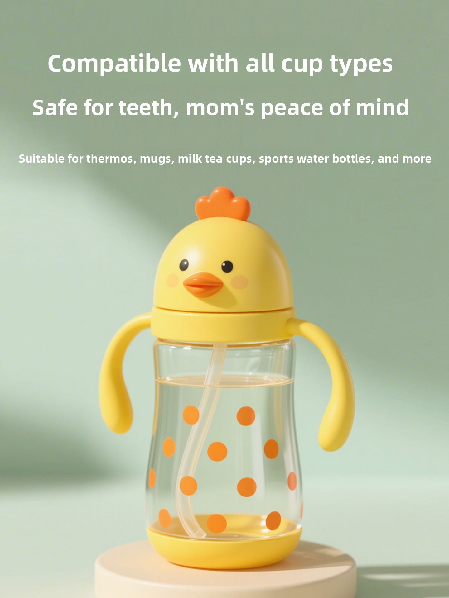 Food Grade Silicone Straw Cup  - Baby Food Youtube incelemesi ve fiyatı