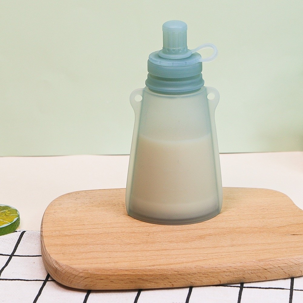 BPA Free Silicone Baby Food Po - Baby Food Pouches Reusable incelemesi ve fiyatı