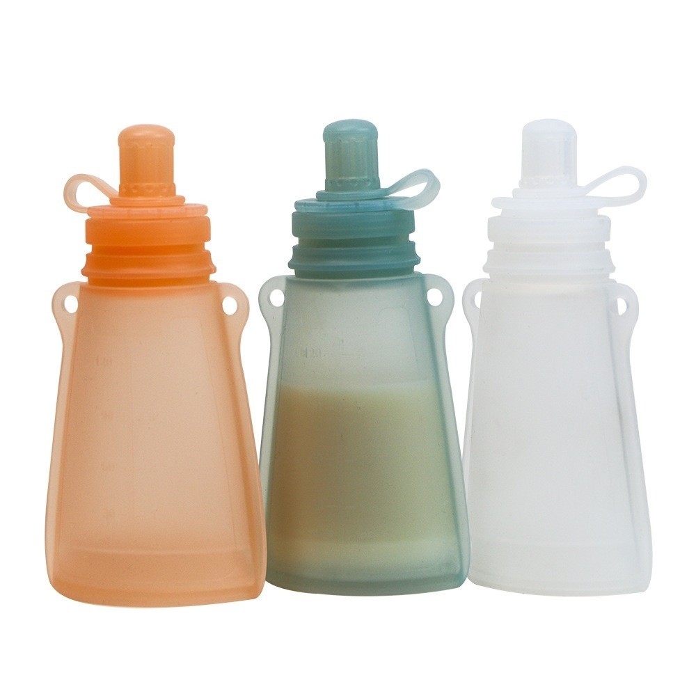 BPA Free Silicone Baby Food Po - Baby Food Pouches Reusable incelemesi ve fiyatı