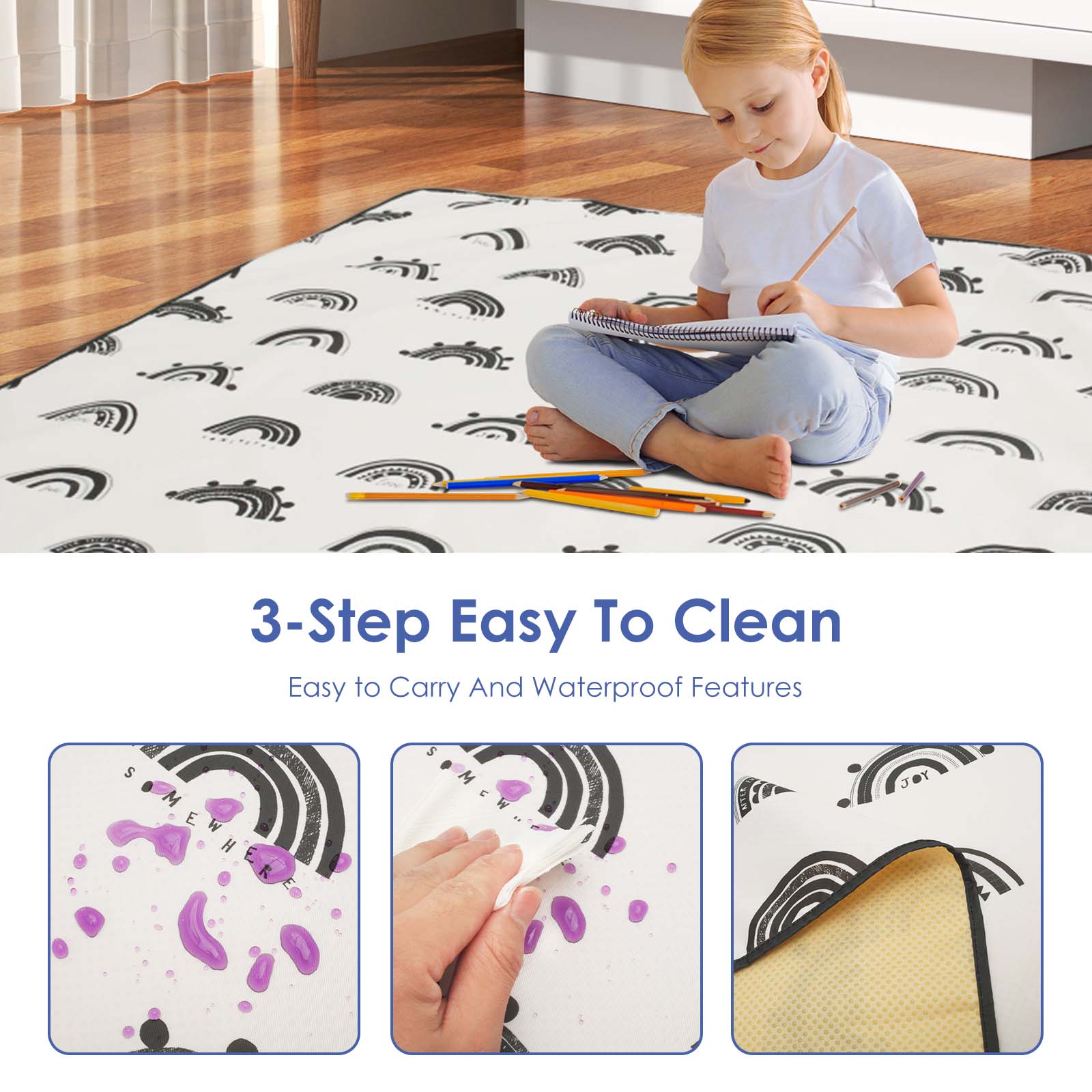Baby Splat Mat Anti Slip High  - Baby Food Eating Chair incelemesi ve fiyatı
