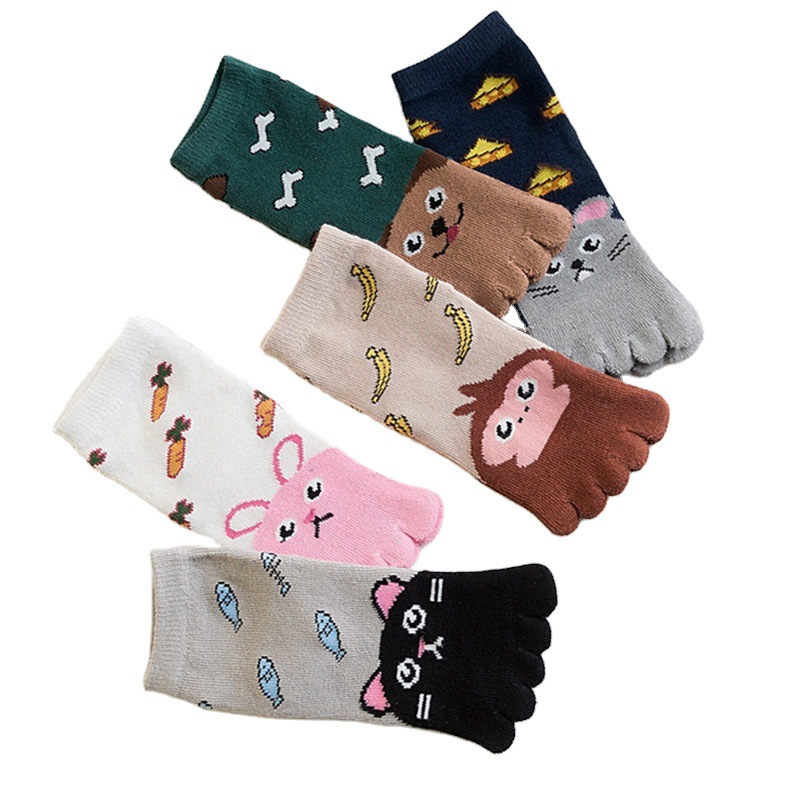 5 Pairs Children Cartoon Socks - Baby Food Youtube incelemesi ve fiyatı