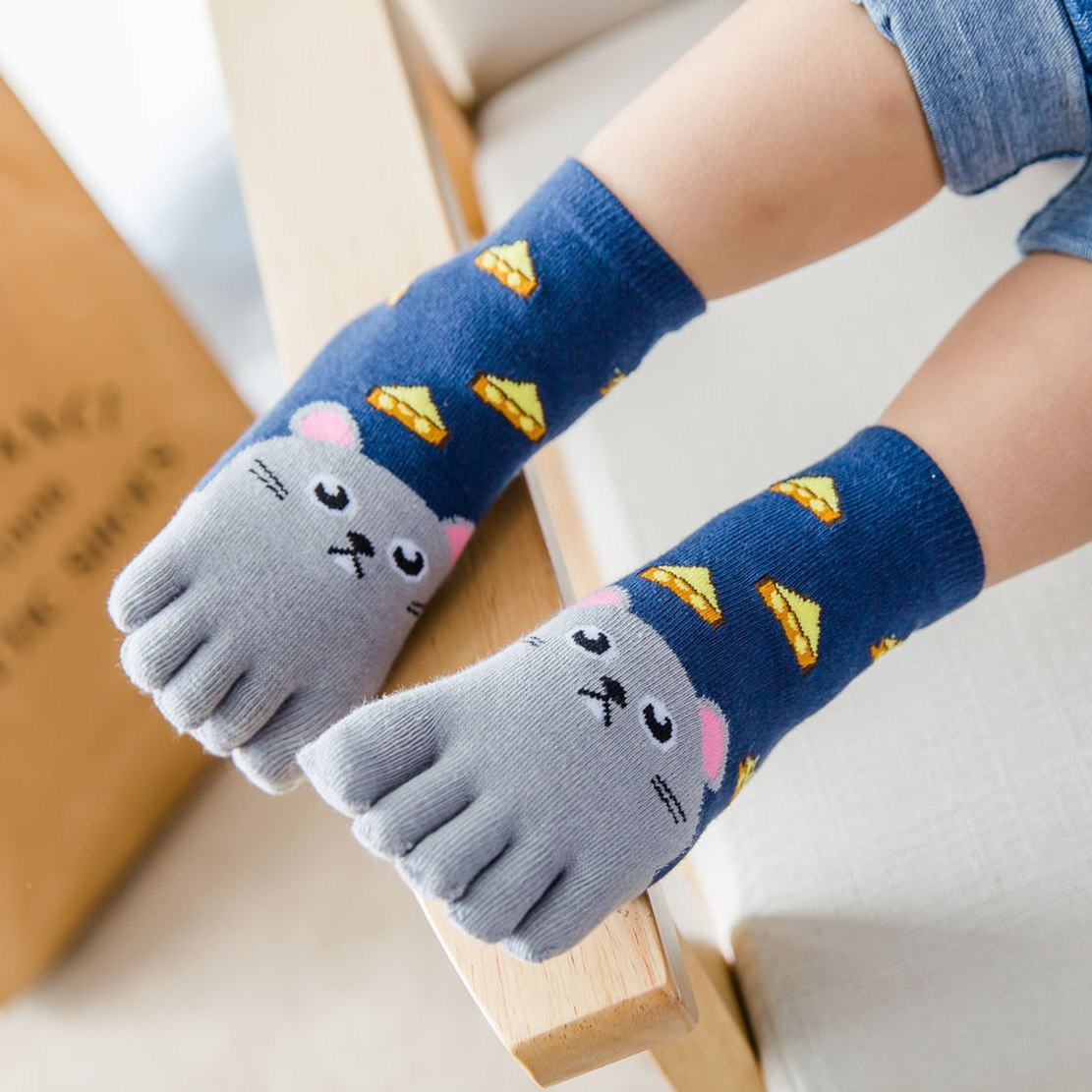 5 Pairs Children Cartoon Socks - Baby Food Youtube incelemesi ve fiyatı