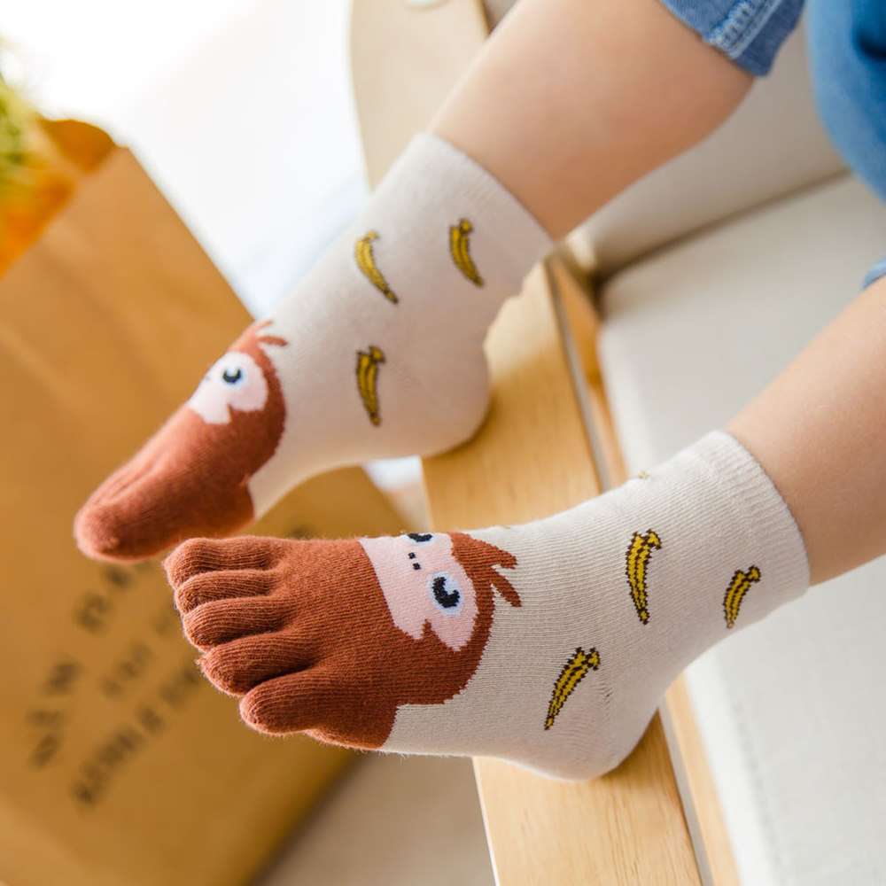 5 Pairs Children Cartoon Socks - Baby Food Youtube incelemesi ve fiyatı