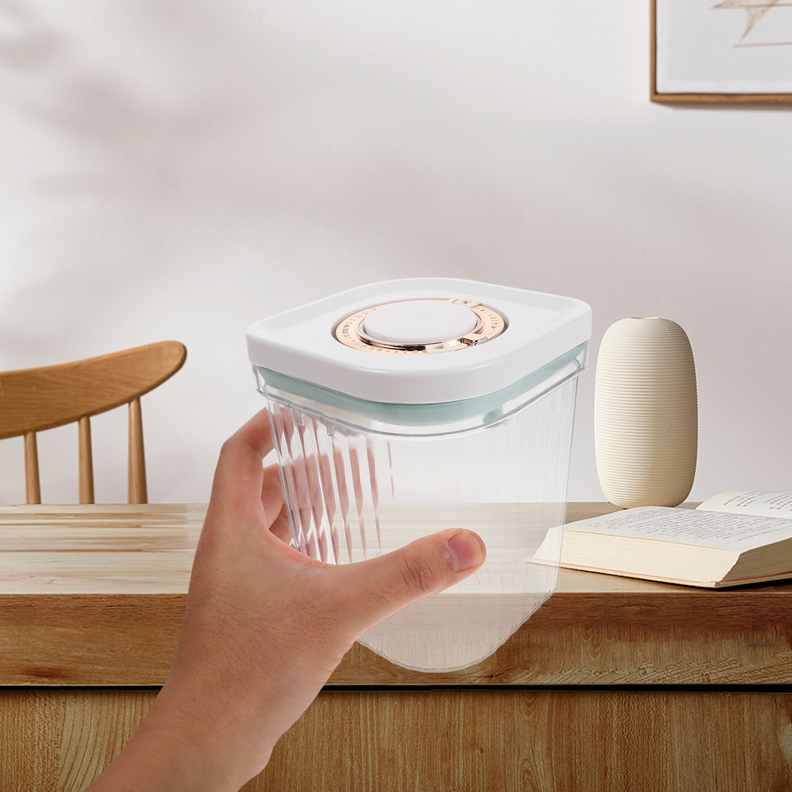 Large Capacity Square Press Pl - Baby Food In Jar incelemesi ve fiyatı