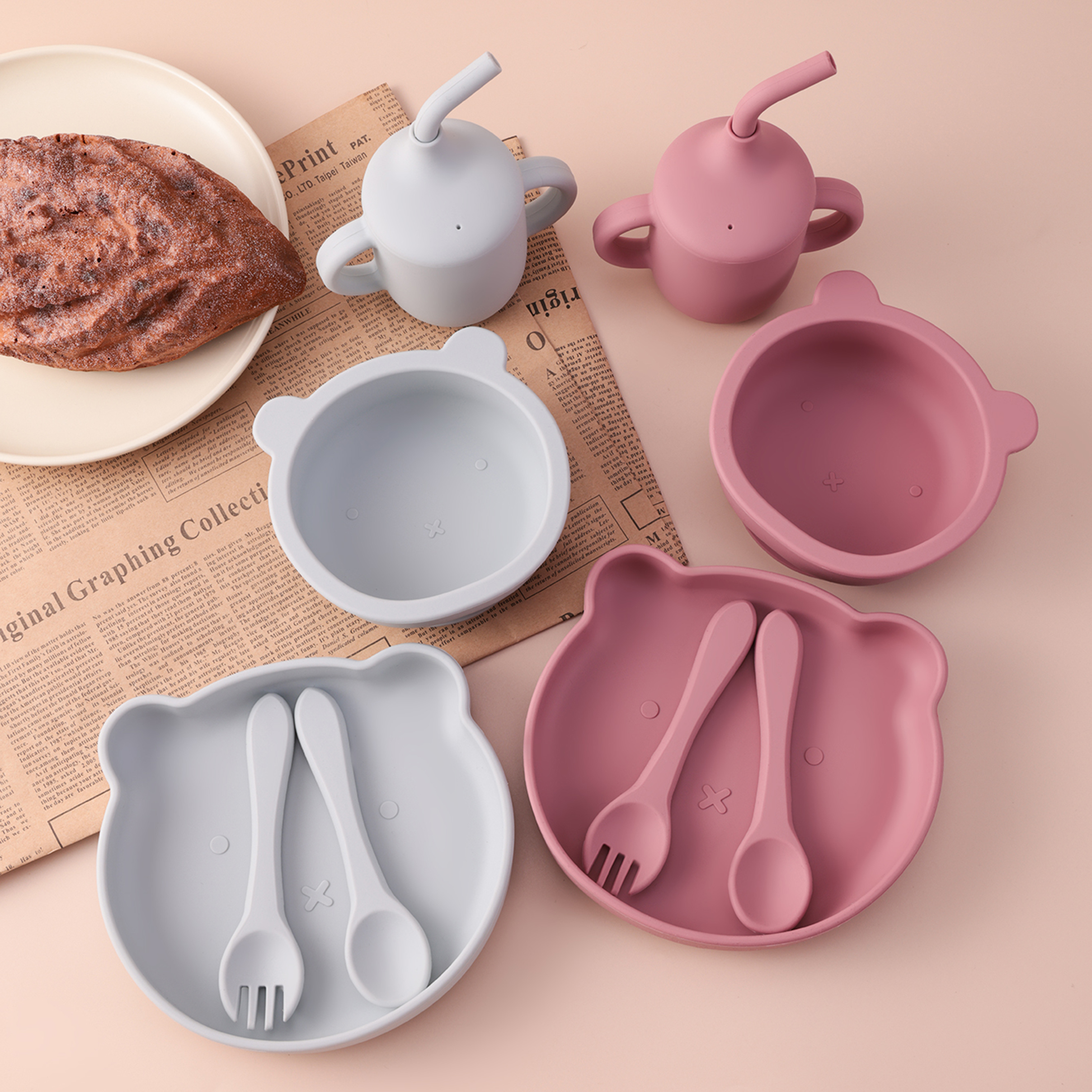 Color Kids 5PCS Silicone Feedi - Baby Food Utensil incelemesi ve fiyatı