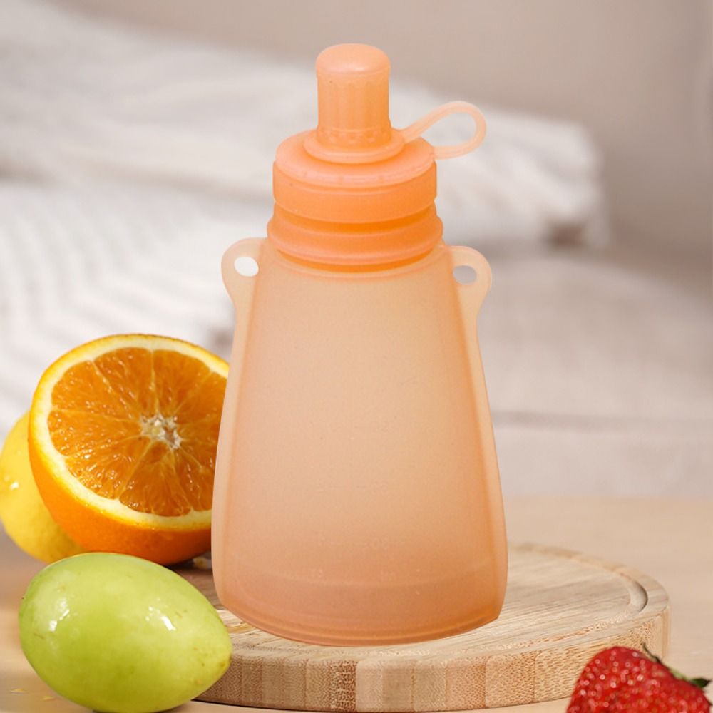 BPA Free Silicone Baby Food Po - Baby Food Pouches Reusable incelemesi ve fiyatı