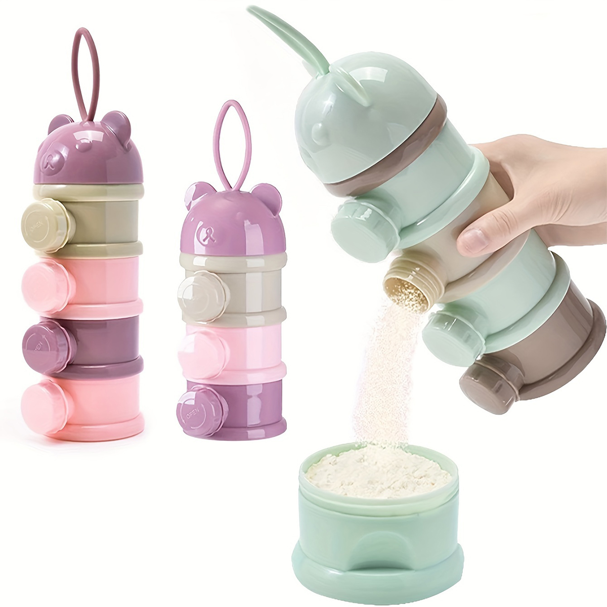 Large Capacity Baby Milk Powde - Baby Food In Jar incelemesi ve fiyatı