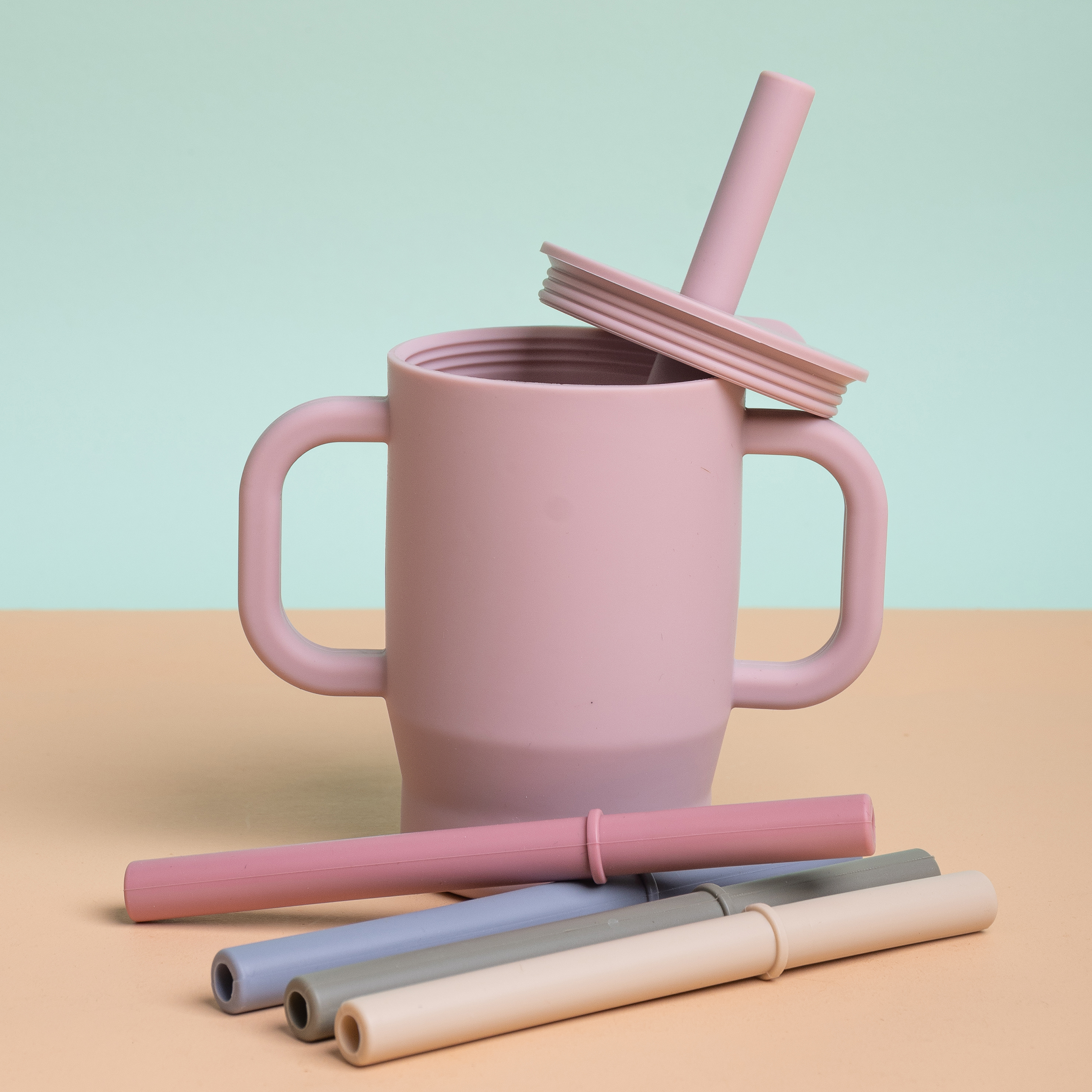 Morandi Color Silicone Straw,  - Baby Food Youtube incelemesi ve fiyatı