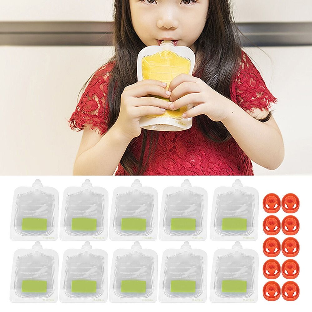 10Pcs Manual Baby Fruit Puree  - Baby Kitchen Food incelemesi ve fiyatı