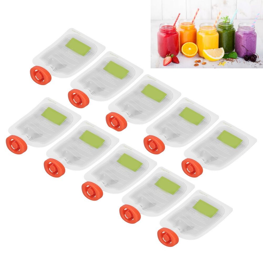 Food Squeeze Bag 10Pcs Baby Fo - Baby Food Pouches Reusable incelemesi ve fiyatı