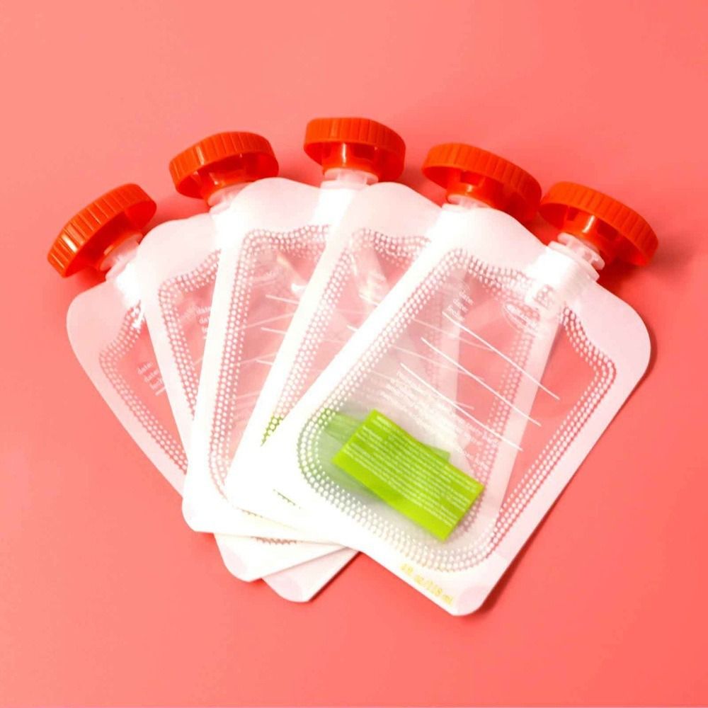 Food Squeeze Bag 10Pcs Baby Fo - Baby Food Pouches Reusable incelemesi ve fiyatı