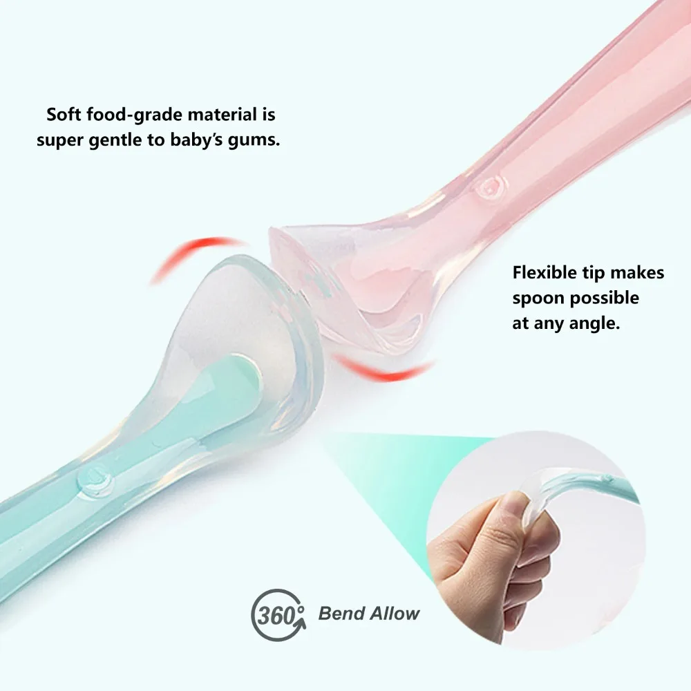 Baby Spoons Soft Silicone Todd - Baby Food Utensil incelemesi ve fiyatı