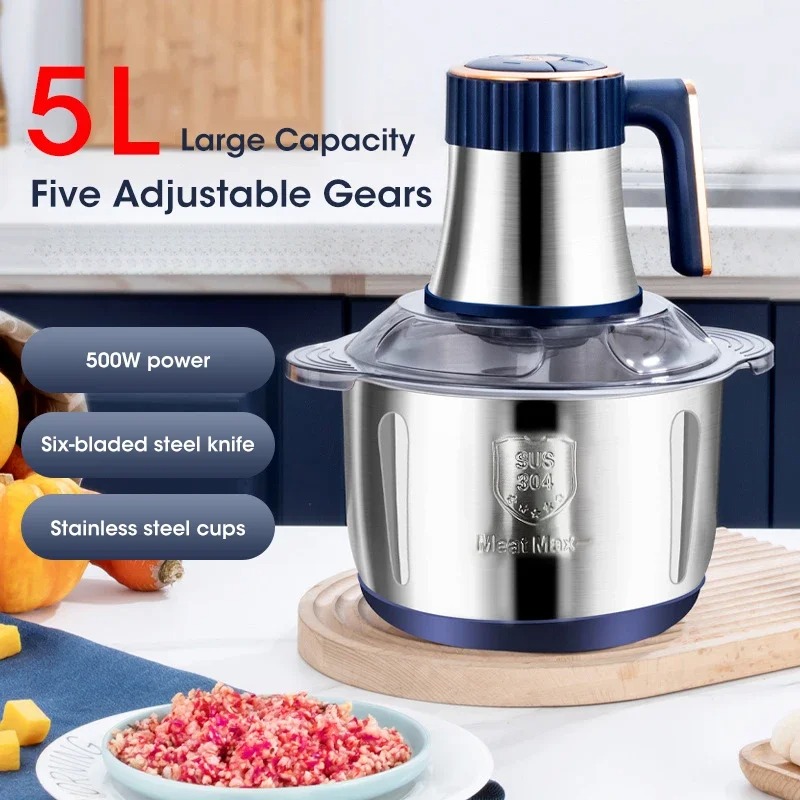 Electric Meat Grinder 5L Large - Baby Food Mill incelemesi ve fiyatı