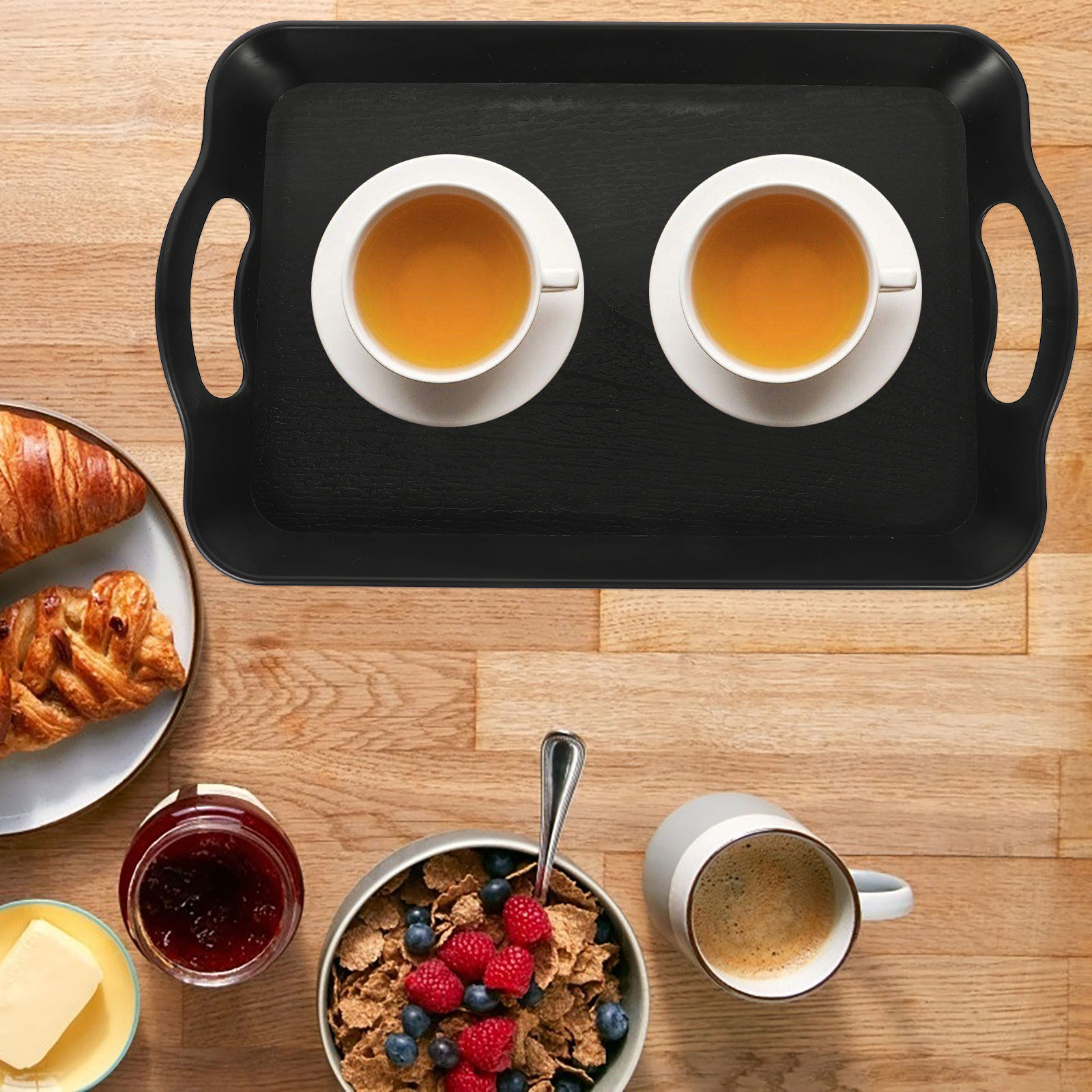 Double Handle Serving Tray Rec - Baby Food In Restaurant incelemesi ve fiyatı