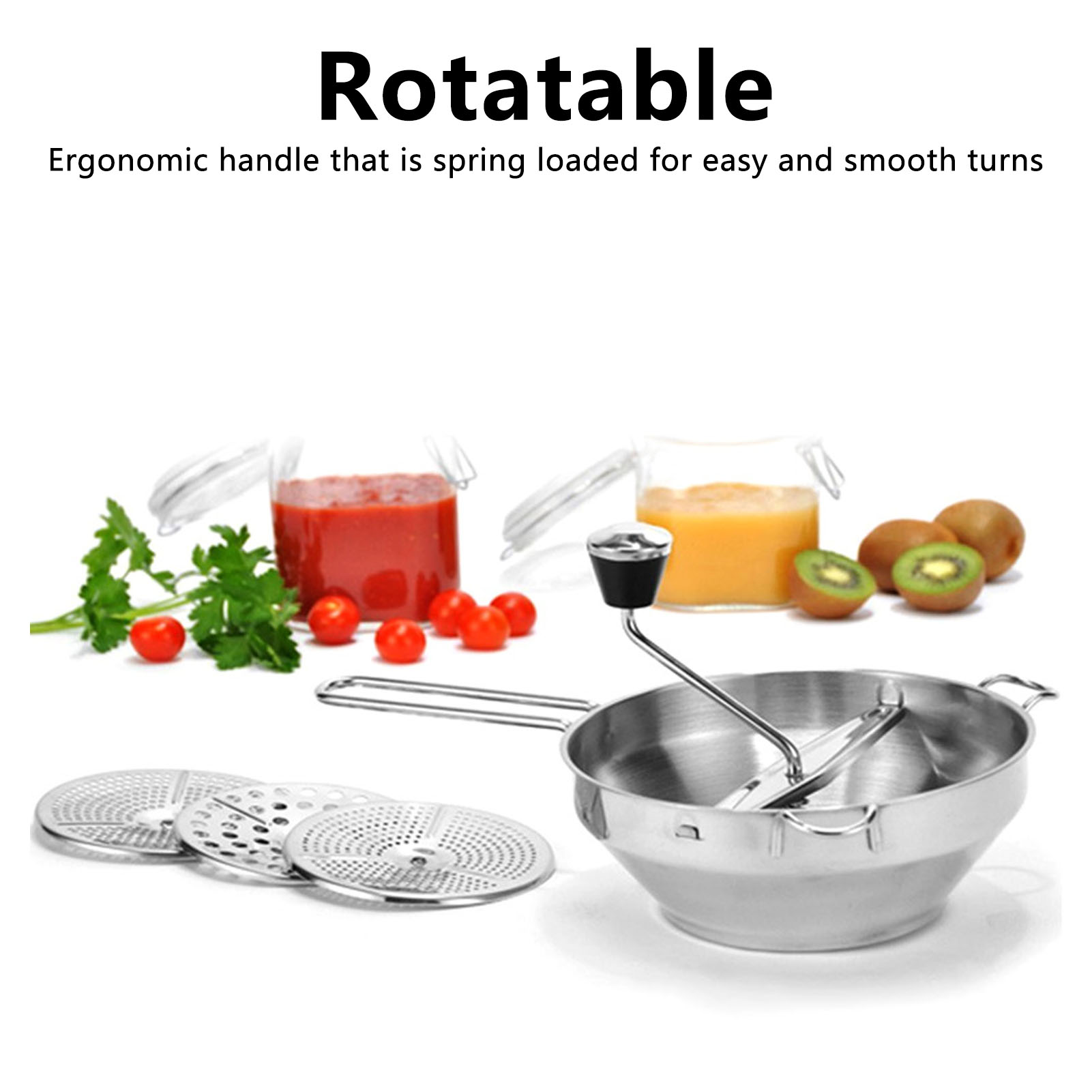 Stainless Steel Manual Food Mi - Baby Food Mill incelemesi ve fiyatı