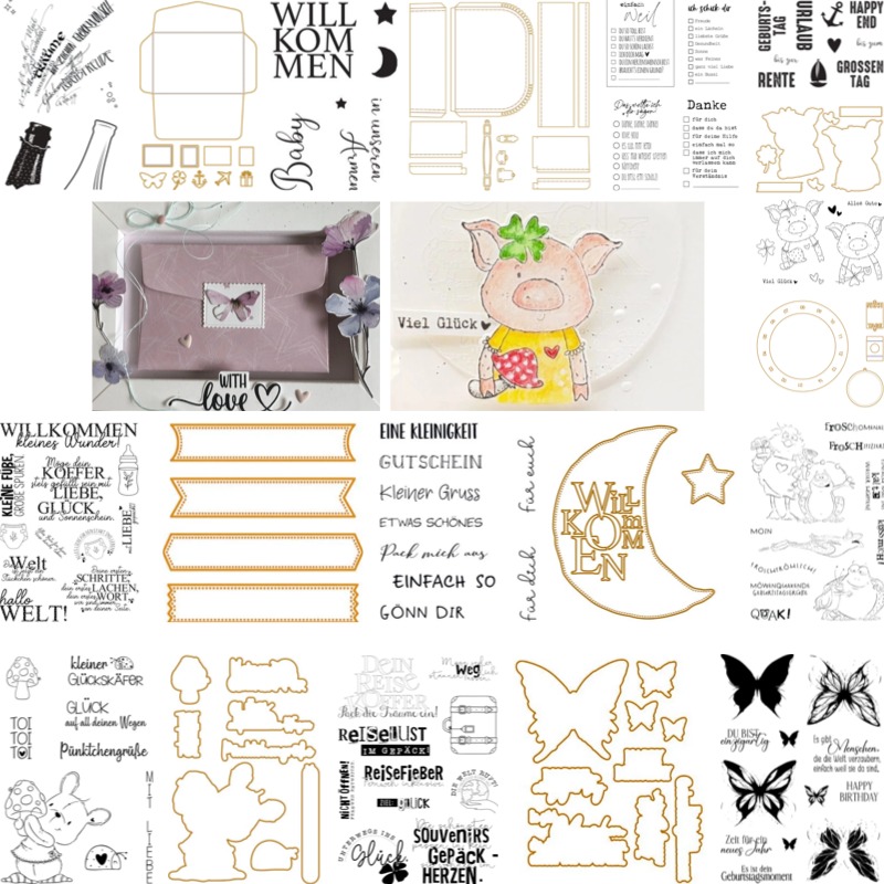 Baby Suitcase Stamps And Dies  - Food Box Baby incelemesi ve fiyatı