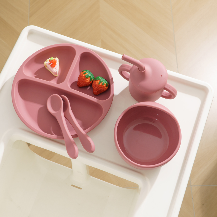 5PCS Baby Silicone Tableware S - Baby Food Grater incelemesi ve fiyatı