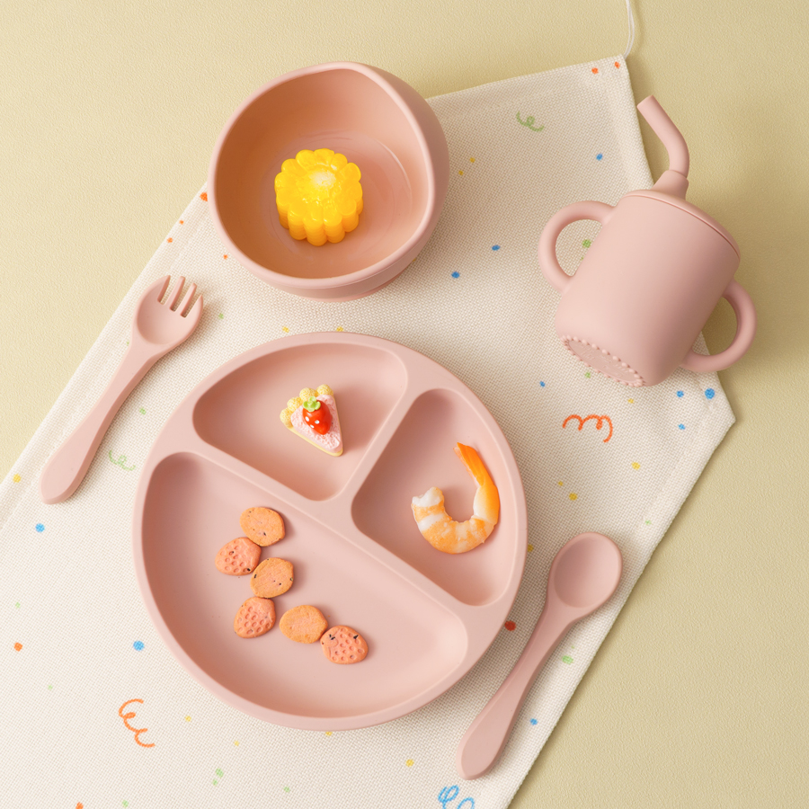 5PCS Baby Silicone Tableware S - Baby Food Grater incelemesi ve fiyatı
