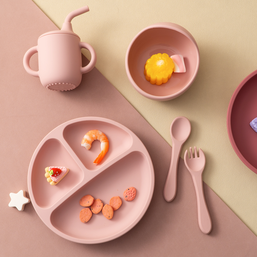5PCS Baby Silicone Tableware S - Baby Food Grater incelemesi ve fiyatı