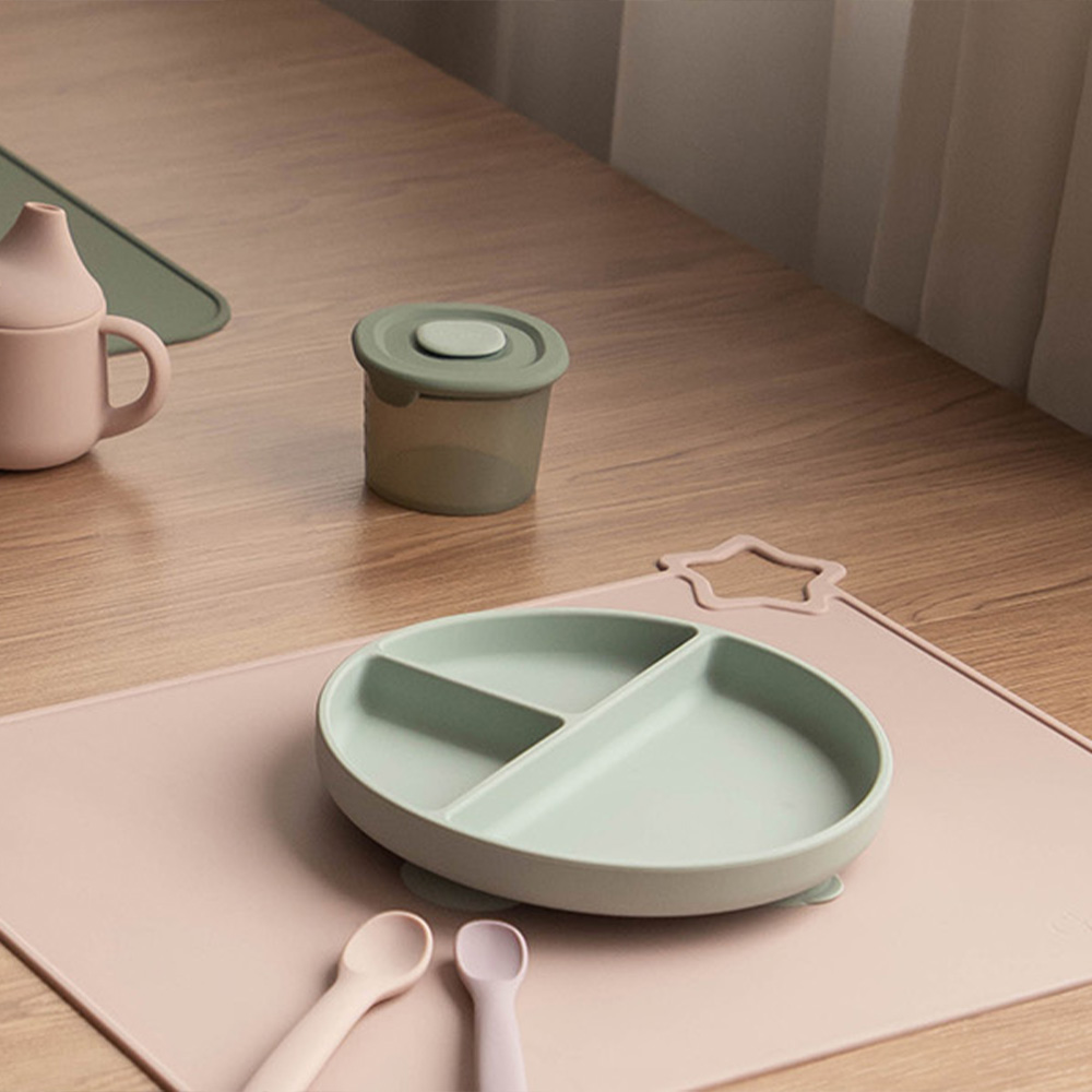 1PCS Simple Silicone Placemat  - Baby Food In Restaurant incelemesi ve fiyatı