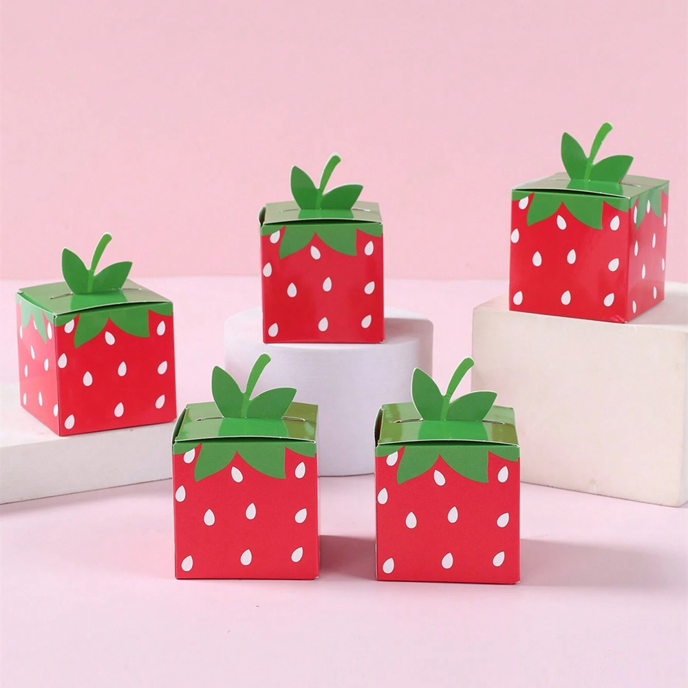 10Pcs Sweet Fruit Strawberry T - Food Box Baby incelemesi ve fiyatı