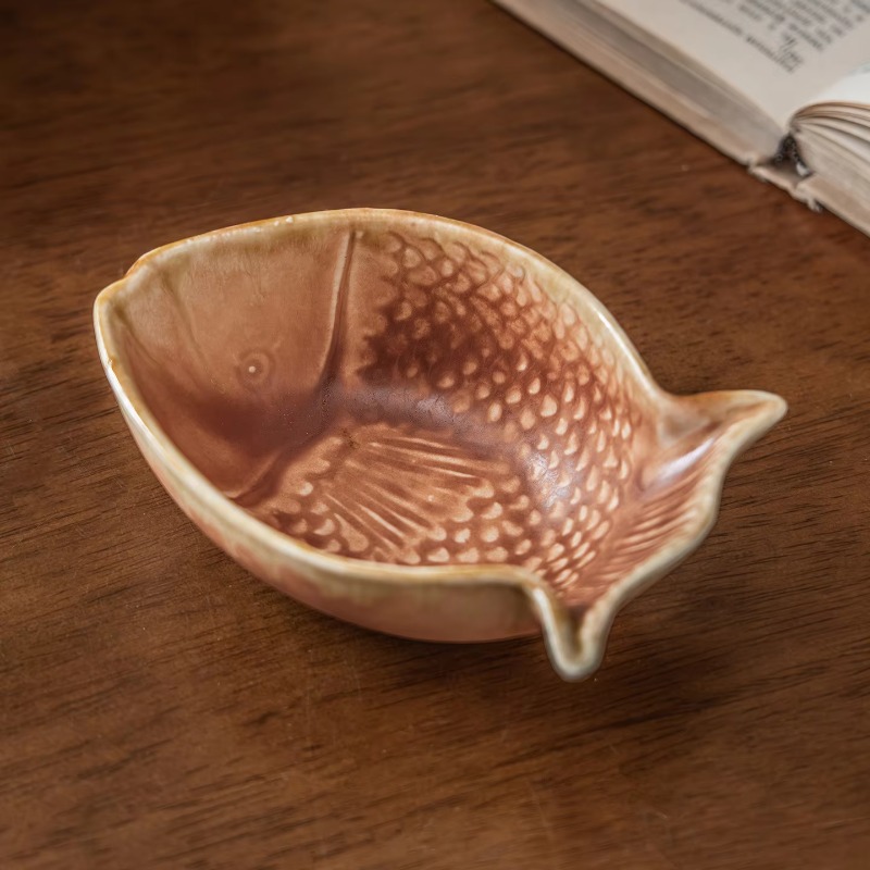 Creative Fish Shape Ceramic Bo - Baby Food In Restaurant incelemesi ve fiyatı
