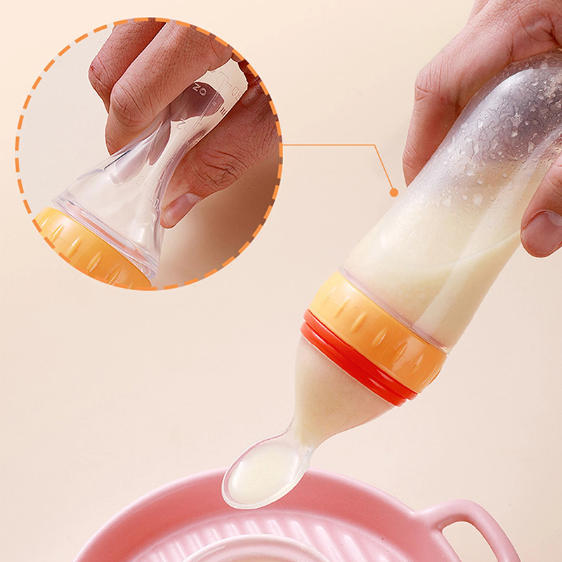 Squeezing Feeding Bottle Silic - Baby Food Utensil incelemesi ve fiyatı