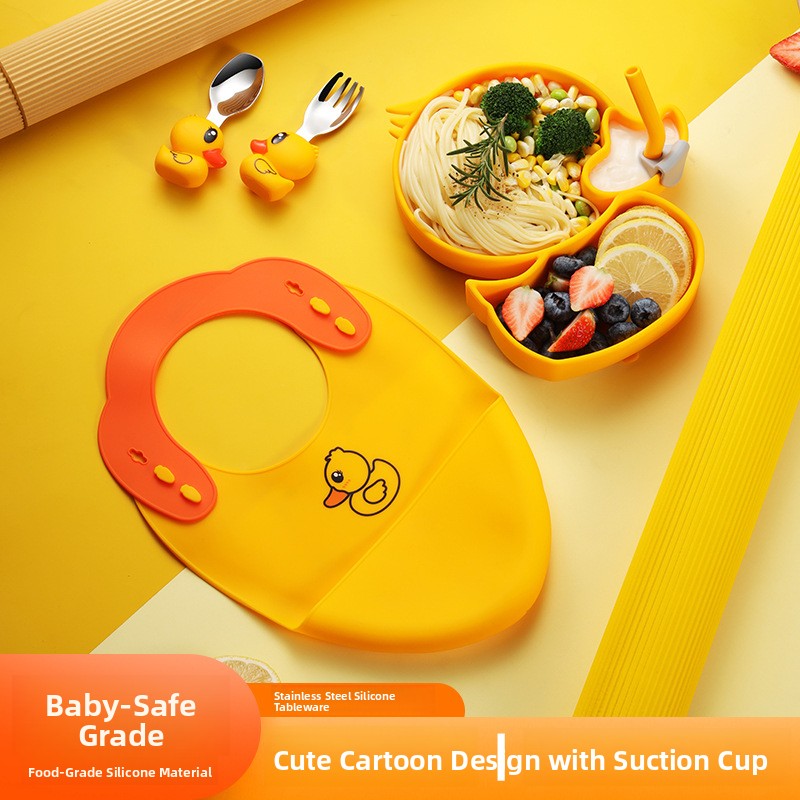 Yellow Duck Silicone Stainless - Baby Food Yellow incelemesi ve fiyatı