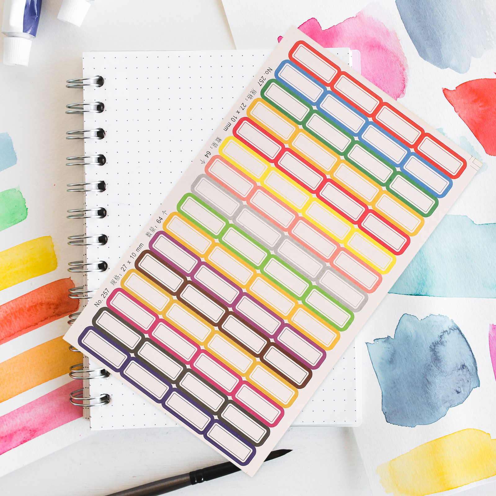 20 Sheets Colorful Adhesive Na - Baby Food Youtube incelemesi ve fiyatı