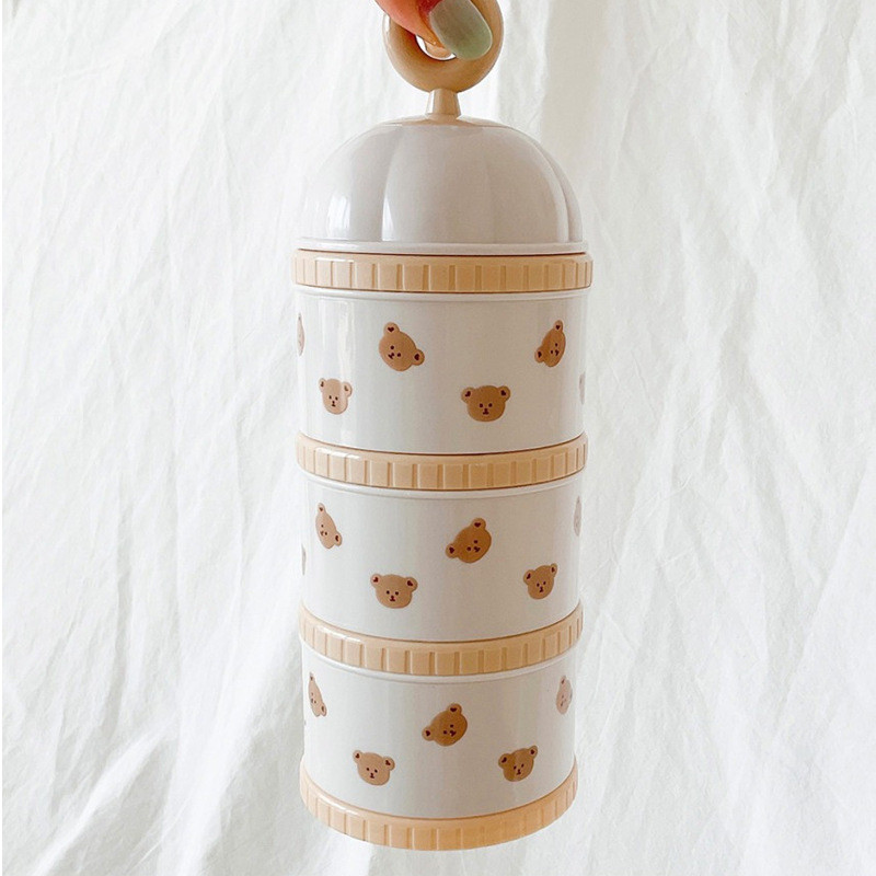 Cute Bear Milk Powder Box Baby - Baby Food In Jar incelemesi ve fiyatı