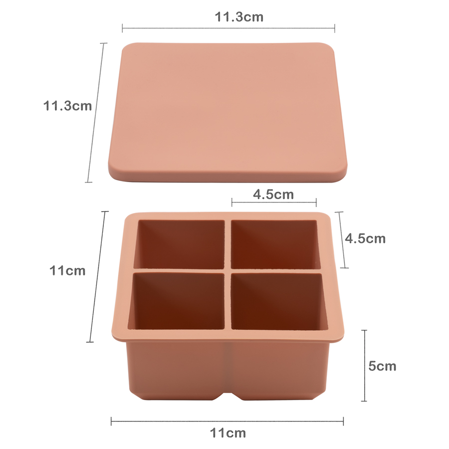Food Grade Soft Silicone Squar - Baby Food In Jar incelemesi ve fiyatı