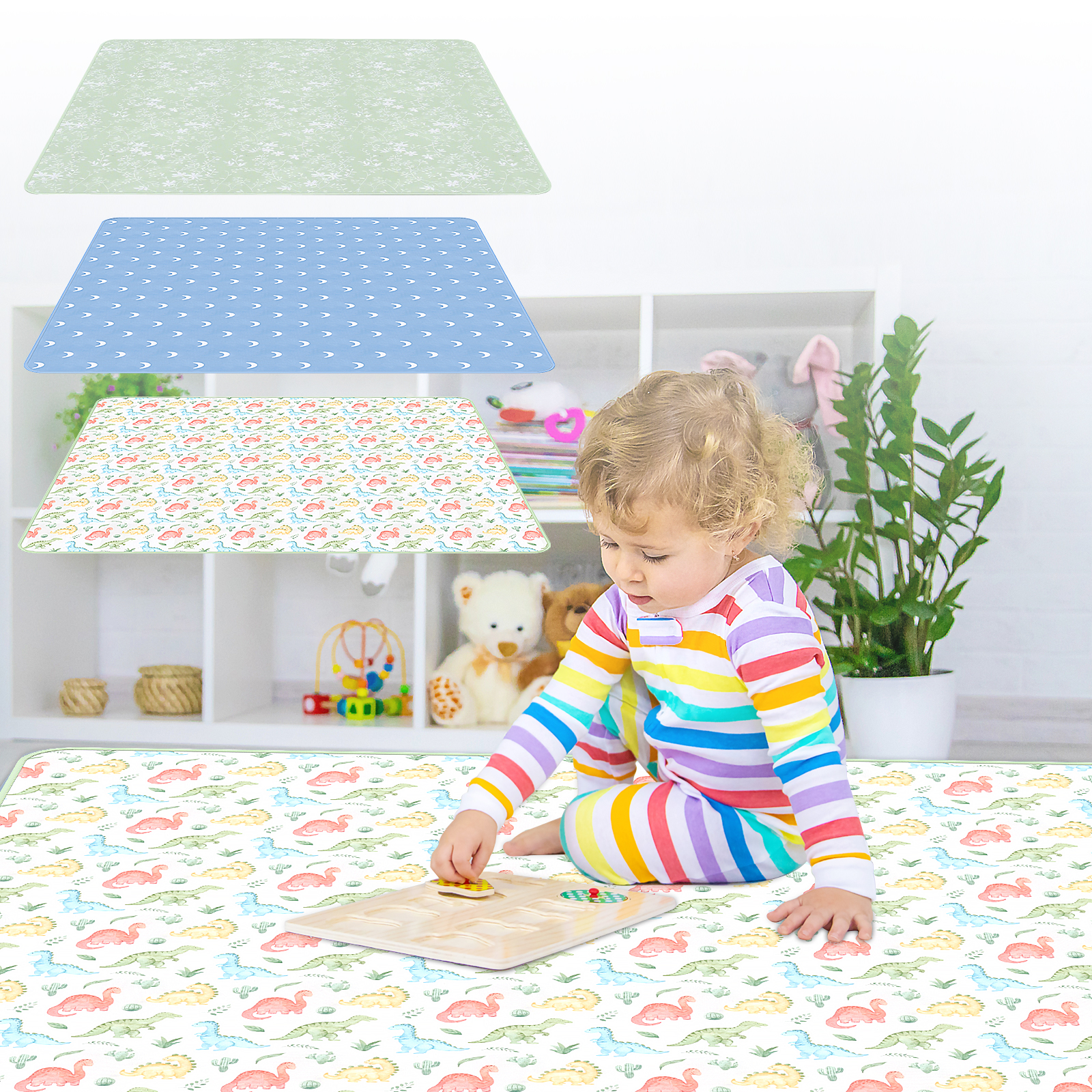 Baby Play Mat 51 Inch Waterpro - Baby Food Eating Chair incelemesi ve fiyatı