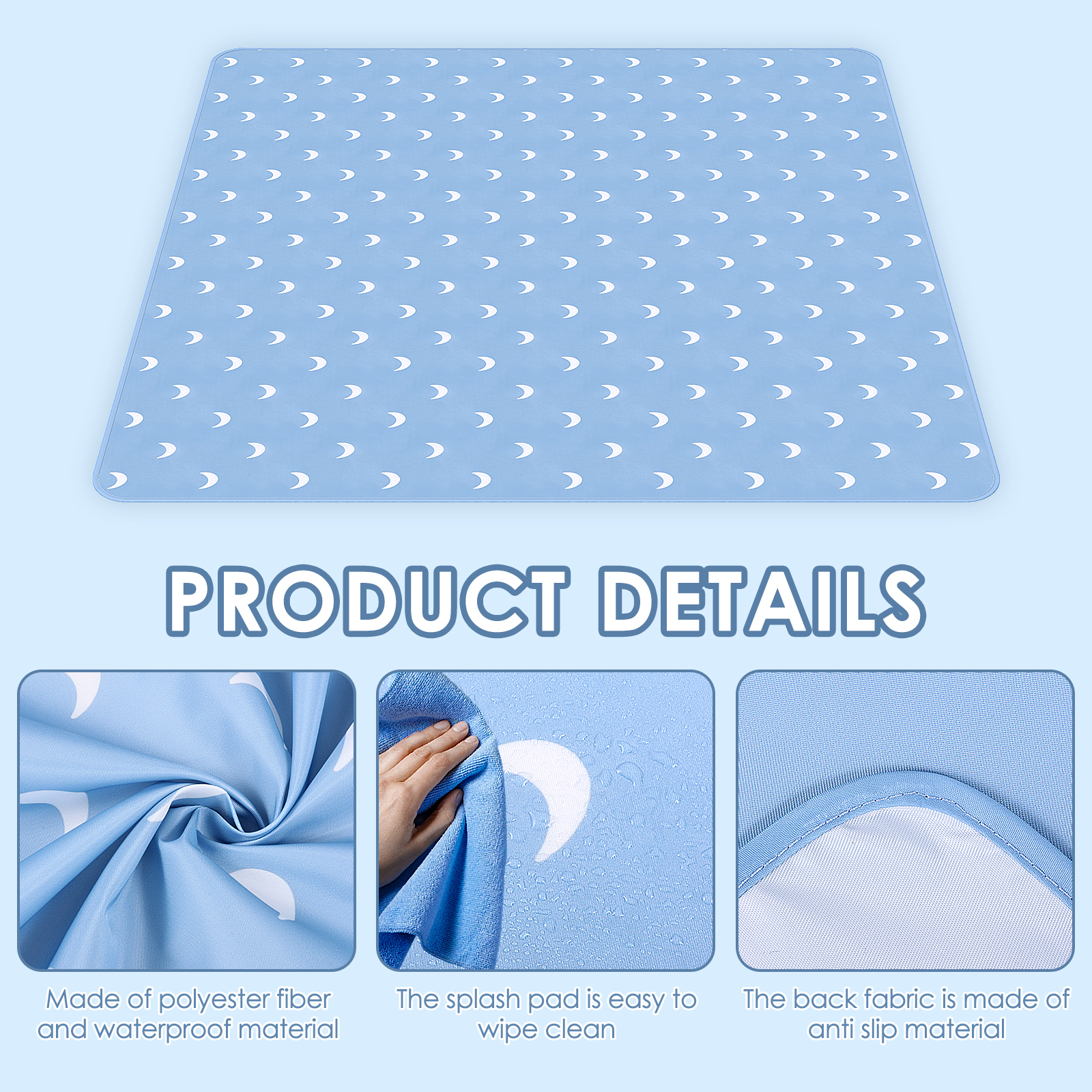 Baby Play Mat 51 Inch Waterpro - Baby Food Eating Chair incelemesi ve fiyatı