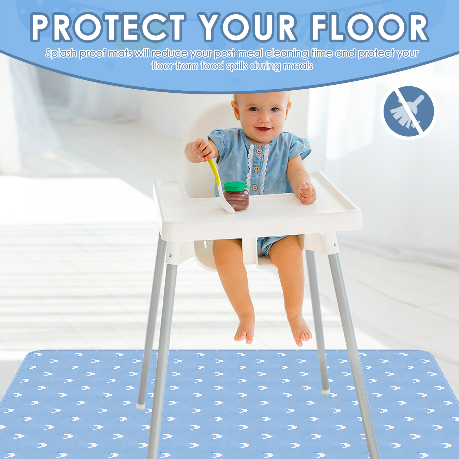 Baby Play Mat 51 Inch Waterpro - Baby Food Eating Chair incelemesi ve fiyatı