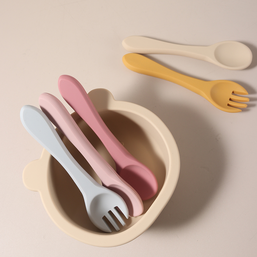 Custom name 1 pair silicone sp - Baby Food Utensil incelemesi ve fiyatı