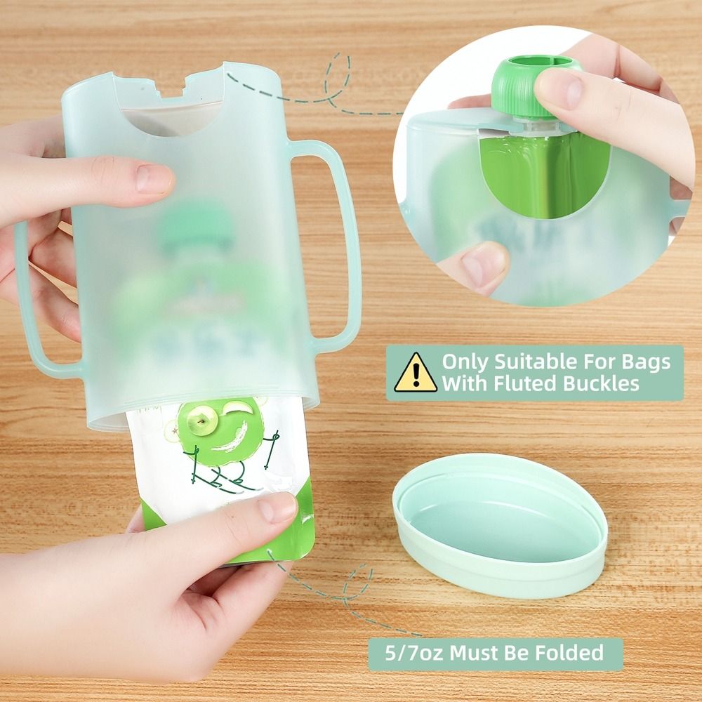 Plastic Squeeze Pouch Holder C - Baby Food Pouches Reusable incelemesi ve fiyatı