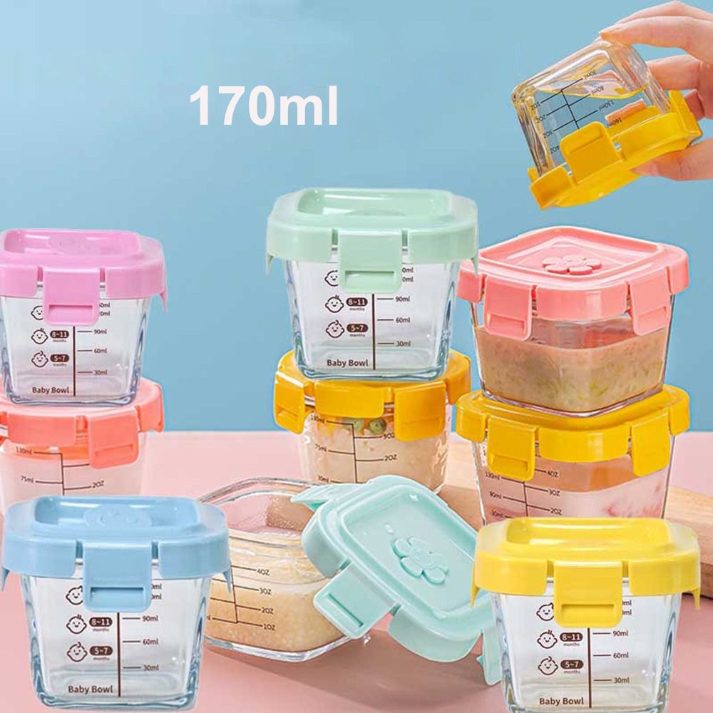 170ml Glass Food Storage Box F - Baby Food In Jar incelemesi ve fiyatı