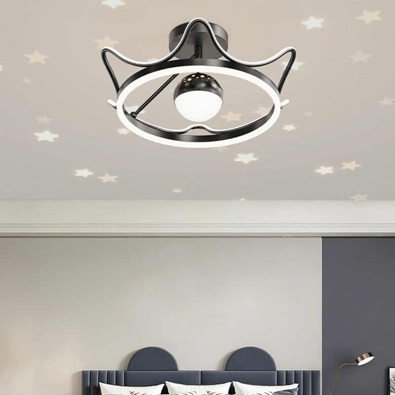 Modern Crown Starry Sky LED Pe - Baby Food In Restaurant incelemesi ve fiyatı