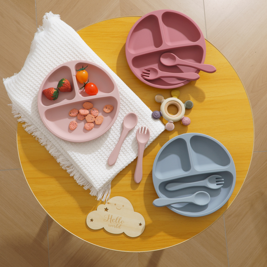 3PCS Children's Tableware Set  - Baby Food Grater incelemesi ve fiyatı