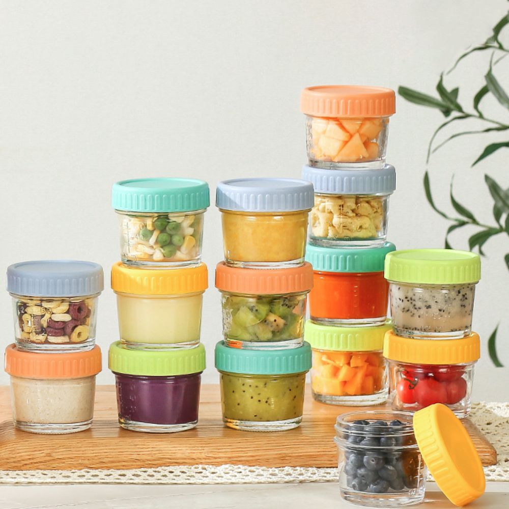 6pcs Mason Jar Glass Baby Food - Baby Food In Jar incelemesi ve fiyatı