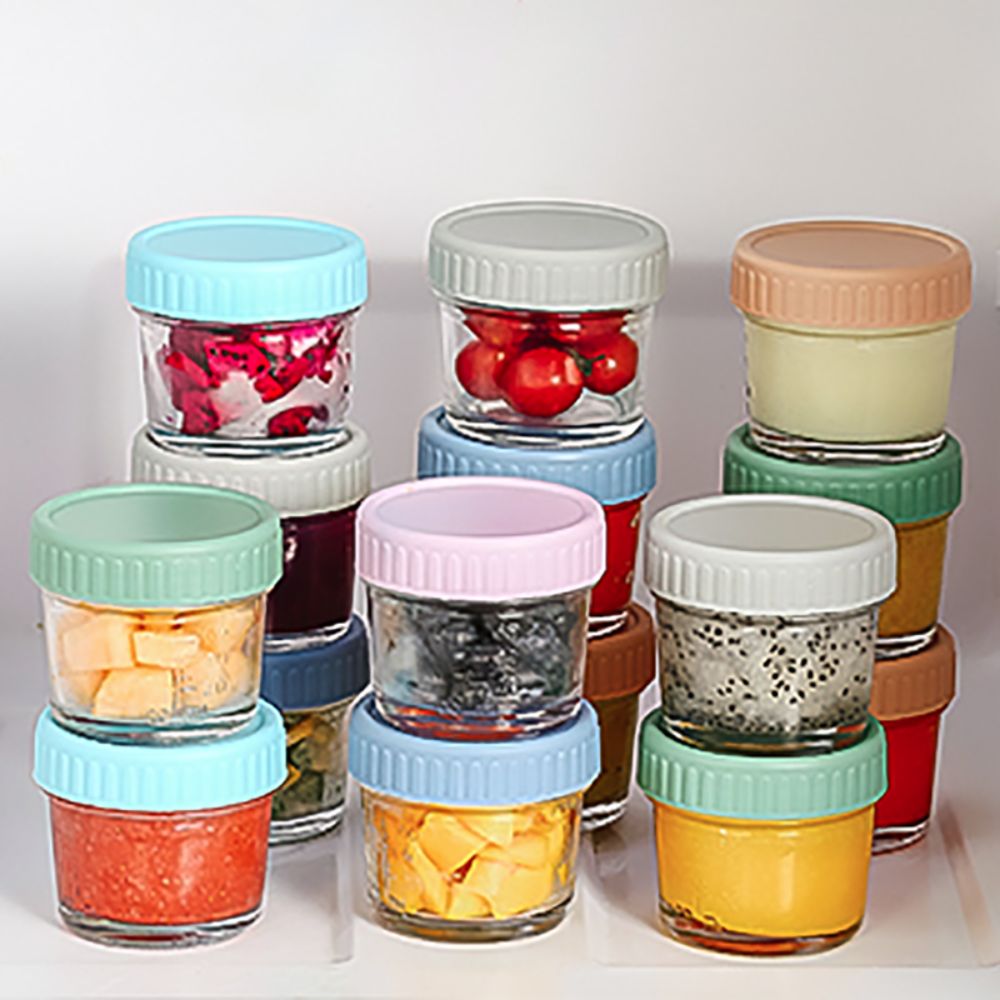 6pcs Mason Jar Glass Baby Food - Baby Food In Jar incelemesi ve fiyatı