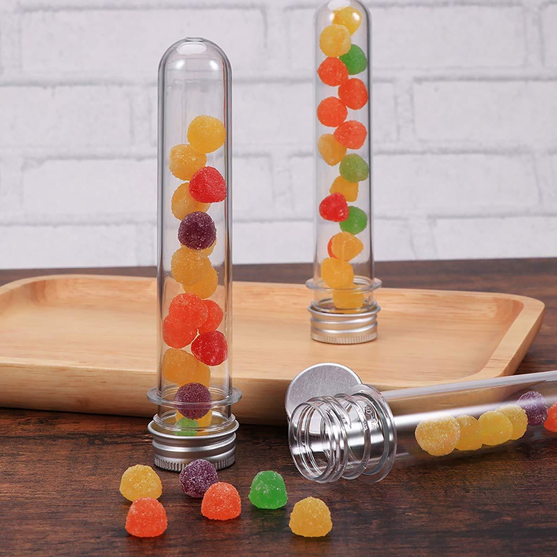 1/5Pcs Plastic Lab Test Tubes  - Baby Food Youtube incelemesi ve fiyatı