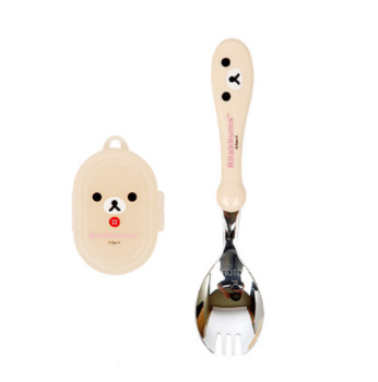 Rilakkuma Spoon Fork Integrate - Baby Food Utensil incelemesi ve fiyatı