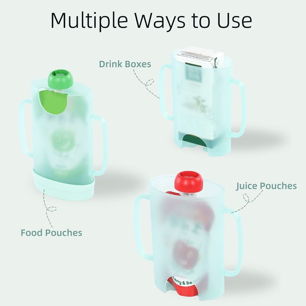 Portable Plastic Squeeze Pouch - Baby Food Pouches Reusable incelemesi ve fiyatı