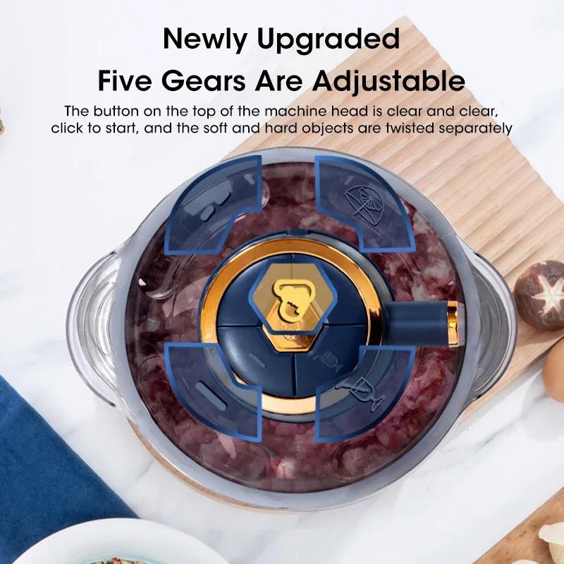 5L Electric Meat Grinders 304  - Baby Food Mill incelemesi ve fiyatı