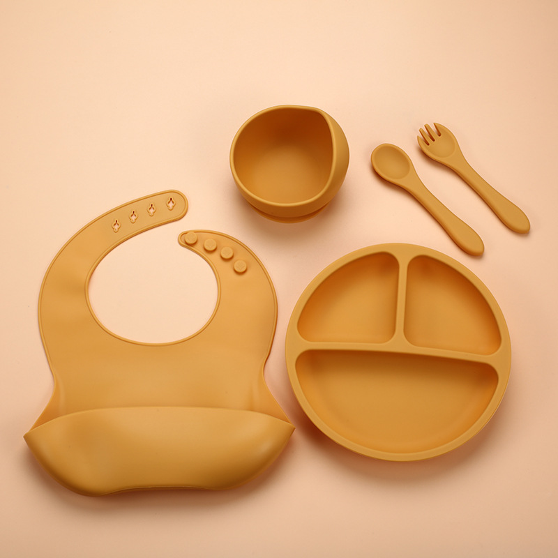 5Pcs Silicone Baby Feeding Set - Baby Food Grater incelemesi ve fiyatı
